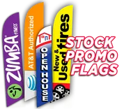 Stock Promotional Flags