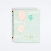 Air Balloon Baby Card