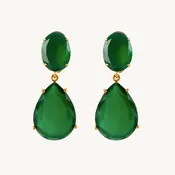 Verde Green Onyx Drops