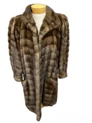 Carolina Herra Size Medium brown Fur Coat