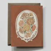 Deepest Sympathies | Sorry & Sympathy Funeral Greeting Card