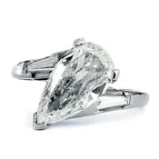 Ananda 3ct Asymmetrical Pear Shaped Diamond Engagement Ring