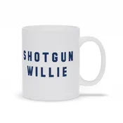 Shotgun Willie 11oz White Mug