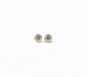 Canadian Mined GIA Diamond Stud Earrings