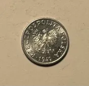 Poland - People's Republic 1949 1 Grosz