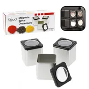 Good Cooking Magnetic Spice Dispensers – 3 Pack
