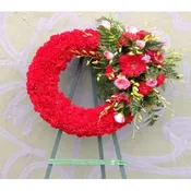 CARNATION WREATH - SYM-051