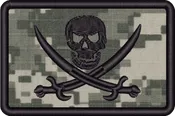 3″ x 2″ Calico Jack – ACU Digital with Velcro® backing