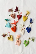 Antonia Rossi, Handmade Heart Ornaments SN099 - Group A