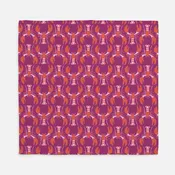 Cloth Napkins (set of 2) - Pink lobsters