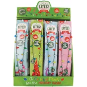 Lotsa Lites Flashing Holiday Necklace