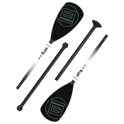 4-Piece Hybrid Adjustable Aluminum Paddle Black by Bote