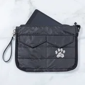 Paw Print Puffer Tablet Carrying Case