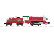 0-4-0 - 3-Rail - LionChief Sound and Control -- Christmas #2526 The Comet (red, silver, green)