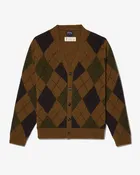 Argyle Shetland Cardigan