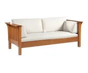 Mission High Back Sofa | The Wood Carte