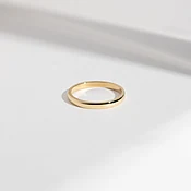 2mm Domed Band in Gold — Archive Edition