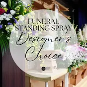 Designer’s Choice Funeral Standing Spray
