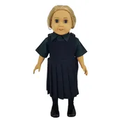 18" Doll Uniform - Navy Jumper with Shirt