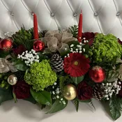 Old School Christmas centerpiece