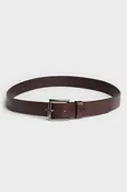 Classic Italian Leather Belt in Brown