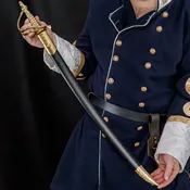 1776 Battle of Bunker Hill Sword with EN45 Steel Blade and Brass Hilt
