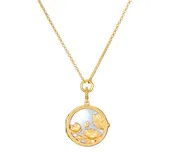 18" MOTHER NATURE LOCKET NECKLACE