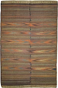 Afghani Area Rug Old Kilim Rug