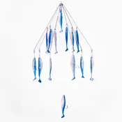 9er's Lures 6 Arm Tube or Shad Umbrella Rig