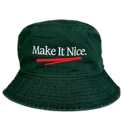 Make It Nice Bucket Hat - Dark Green