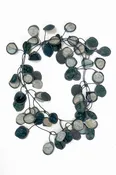 Annemieke Broenink Ink Fabric Necklace Mouse Grey