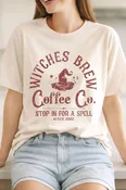 WITCHES BREW COFFEE CO PUFF GRAPHIC TSHIRTS