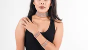 Choker and Wrist Band