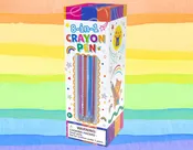 8-in-1 Crayon Pen - Retractable Colors