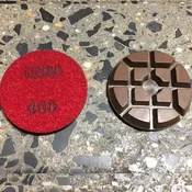 400 GRIT 3″ DIAMOND; RESIN BOND