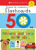 50 Spanish-English First Words: Scholastic Early Learners (Flashcards)