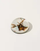 11 Tipped Deer Dome Paperweight