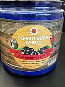 Parrot Safe Candles-Dark Berry Absinthe