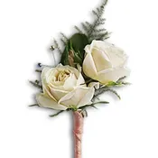 White Tie Boutonniere