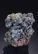 ACANTHITE with STEPHANITE and NICKELINE