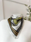 Abstract Equestrian Print Scarf