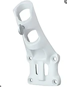 4-Hole cat aluminum bracket - white