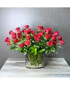 50 RED ROSES