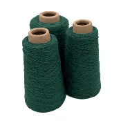 8/4 Cotton Weaving Yarn - Fir Green | Unmercerized Cones by Lofty Fiber