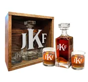 Classic Initial Decanter Set