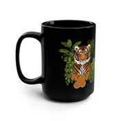 Jungle Tiger Mug 15oz