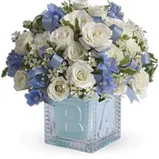 Baby's First Block by Teleflora - Blue
