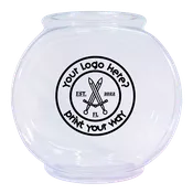 1.2 Gallon Cocktail Fish Bowl Custom Printed (25)