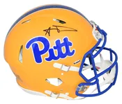 AARON DONALD SIGNED PITT PITTSBURGH PANTHERS AUTHENTIC SPEED HELMET BECKETT
