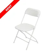 Plastic Folding Chair Rental – Stackable Event Seating